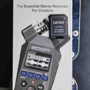 Zoom H1essential 32-Bit Float Recorder w/64b micro sd (open box)